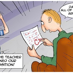 Рисунки планшетом: Комиксы